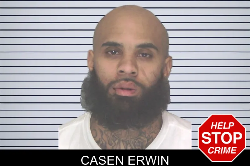 Casen Erwin mugshot