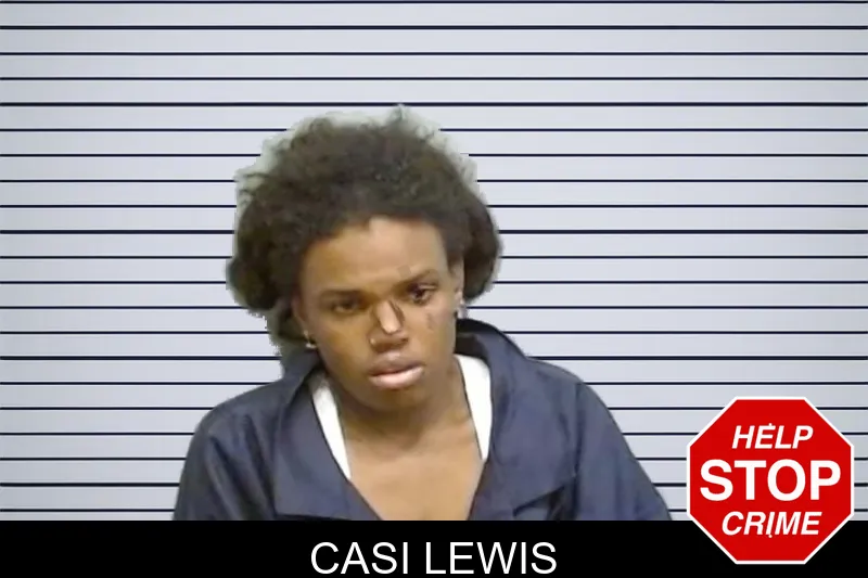 Casi Lewis mugshot