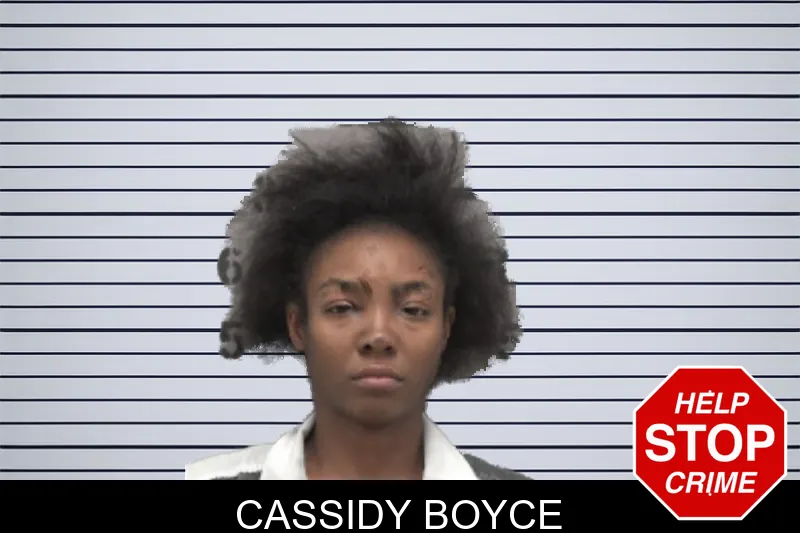 Cassidy Boyce Mugshots
