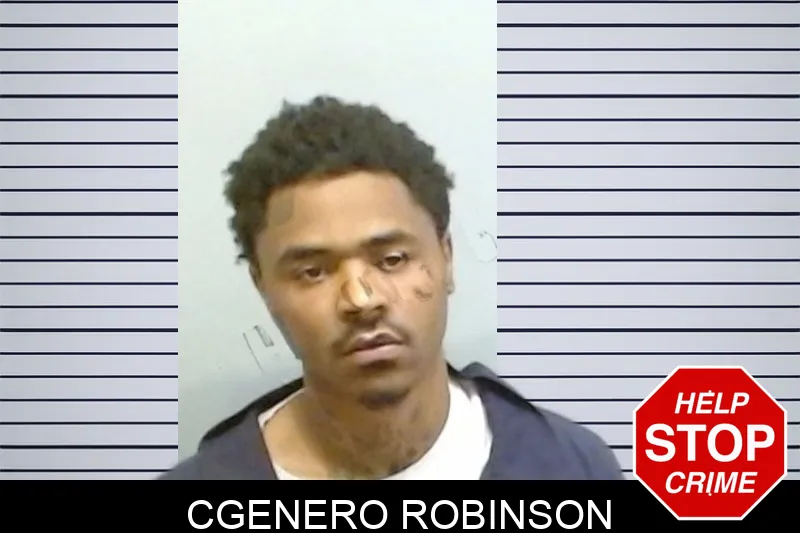 Cgenero Robinson mugshot