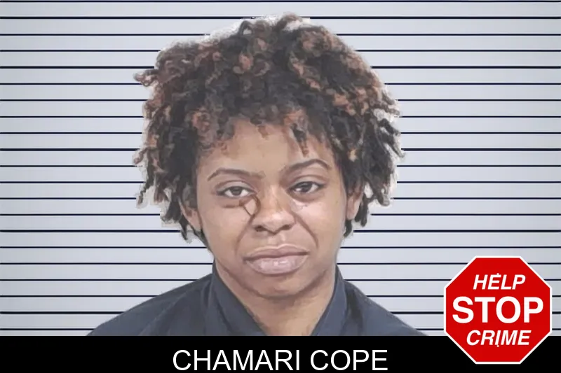 Chamari Cope mugshot