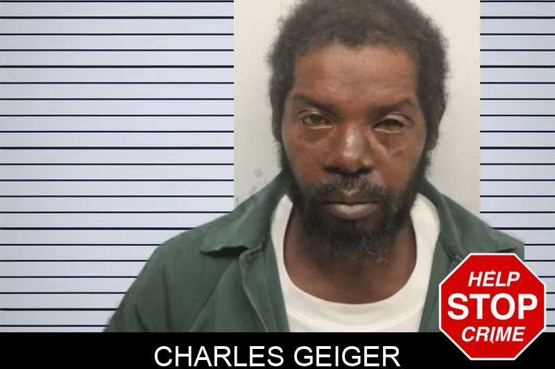 Charles Geiger mugshot