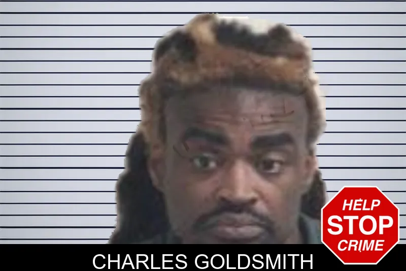 Charles Goldsmith mugshot