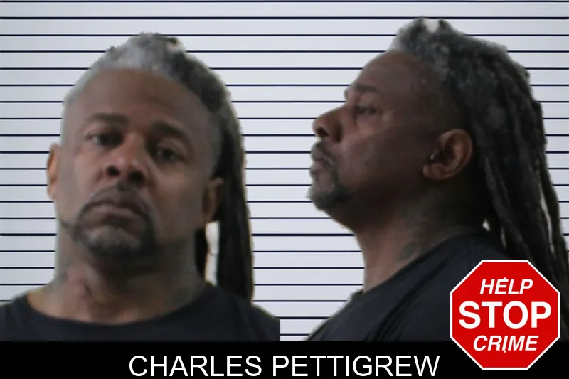 Charles Pettigrew mugshot