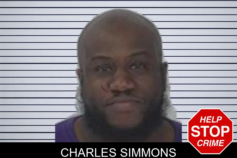 Charles Simmons mugshot