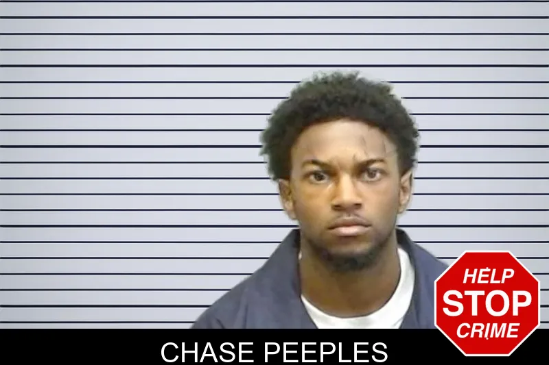 Chase Peeples mugshot