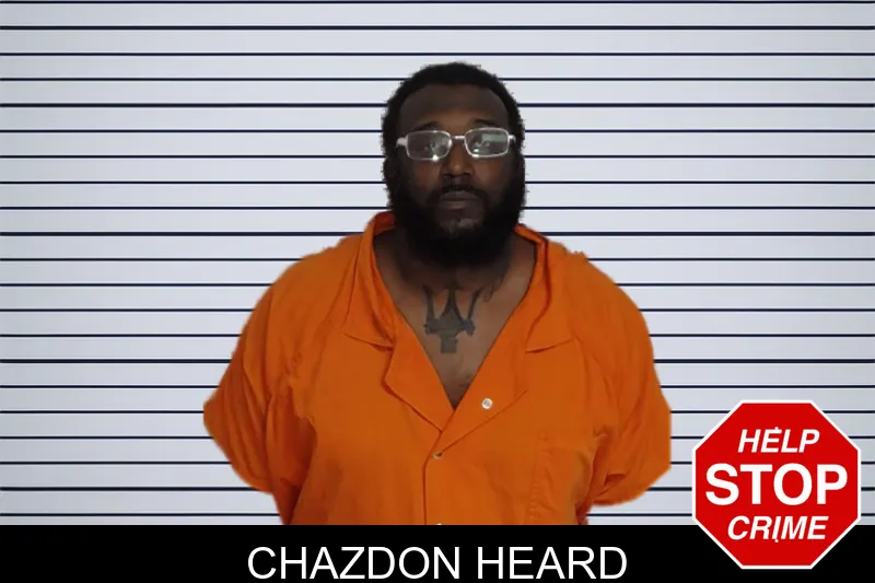 Chazdon Heard mugshot