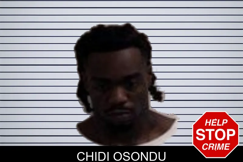Chidi Osondu mugshot