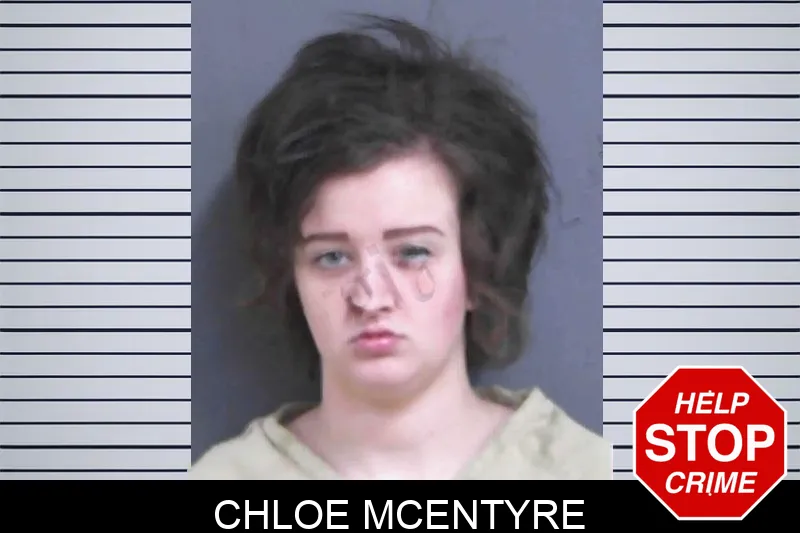 Chloe McEntyre mugshot