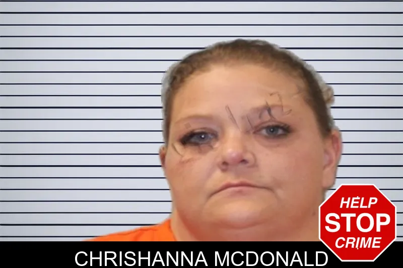 Chrishanna McDonald mugshot