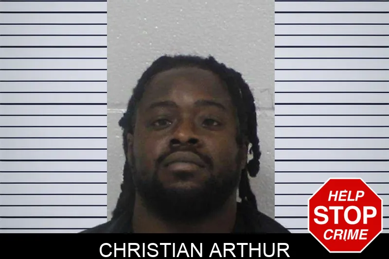 Christian Arthur mugshot