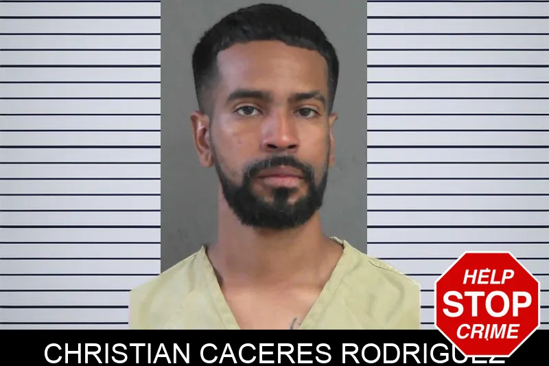 Christian Caceres Rodriguez mugshot