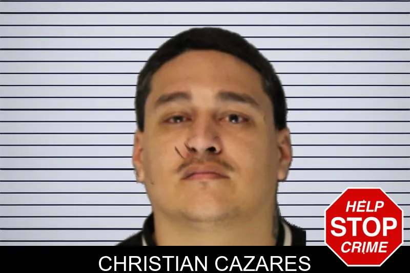Christian Cazares Mugshots
