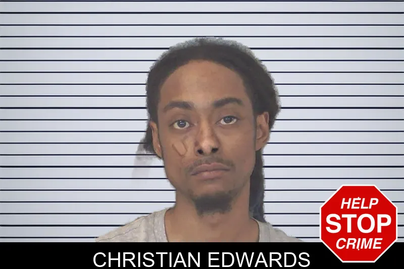 Christian Edwards mugshot