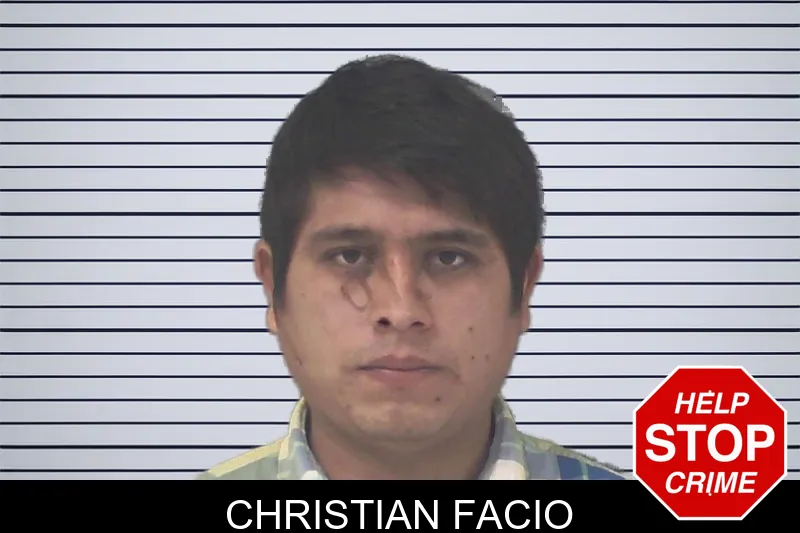 Christian Facio mugshot