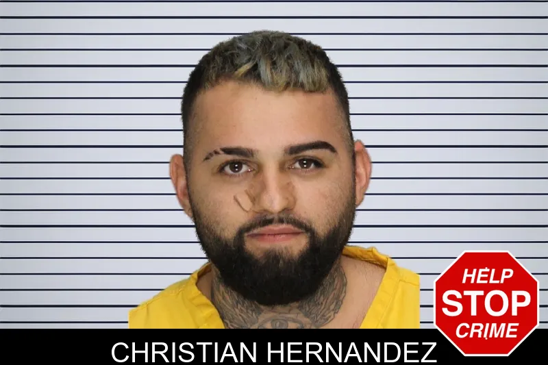 Christian Hernandez mugshot