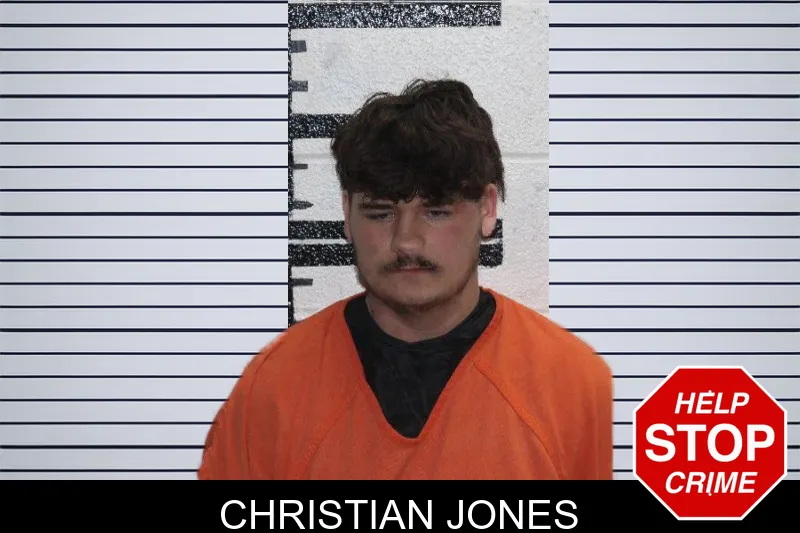 Christian Jones Mugshots