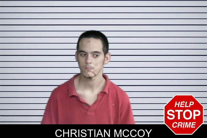 Christian McCoy mugshot
