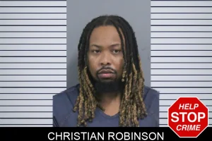Christian Robinson mugshot