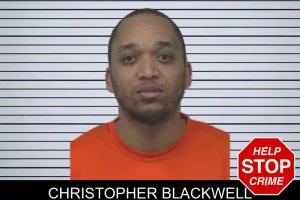 Christopher Blackwell mugshot