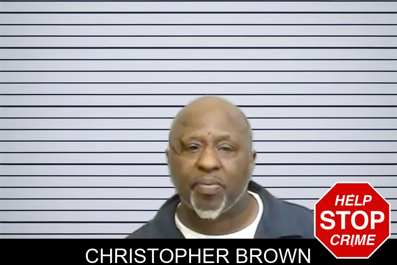Christopher Brown mugshot