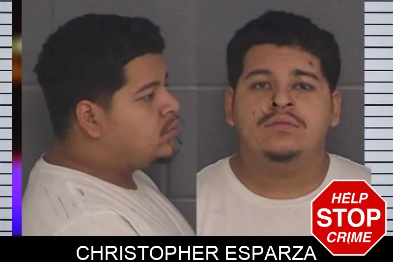 Christopher Esparza mugshot