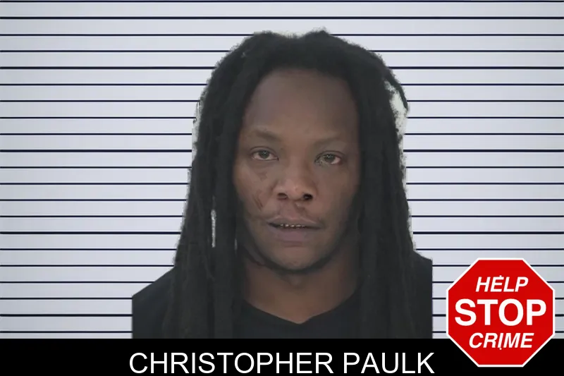 Christopher Paulk mugshot