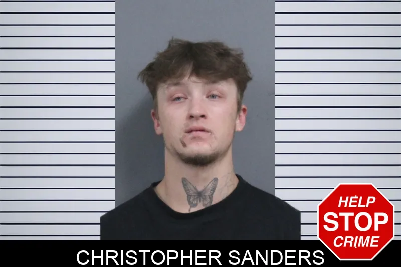 Christopher Sanders mugshot