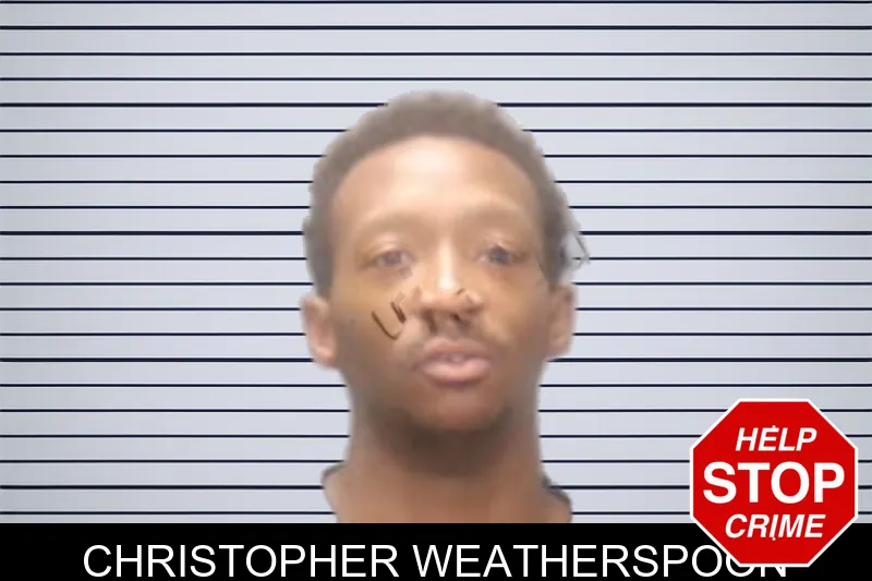 Christopher Weatherspoon Mugshots