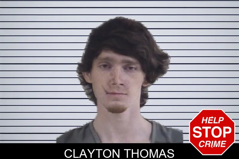 Clayton Thomas mugshot