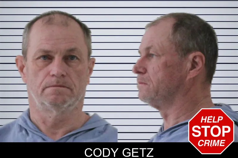 Cody Getz mugshot