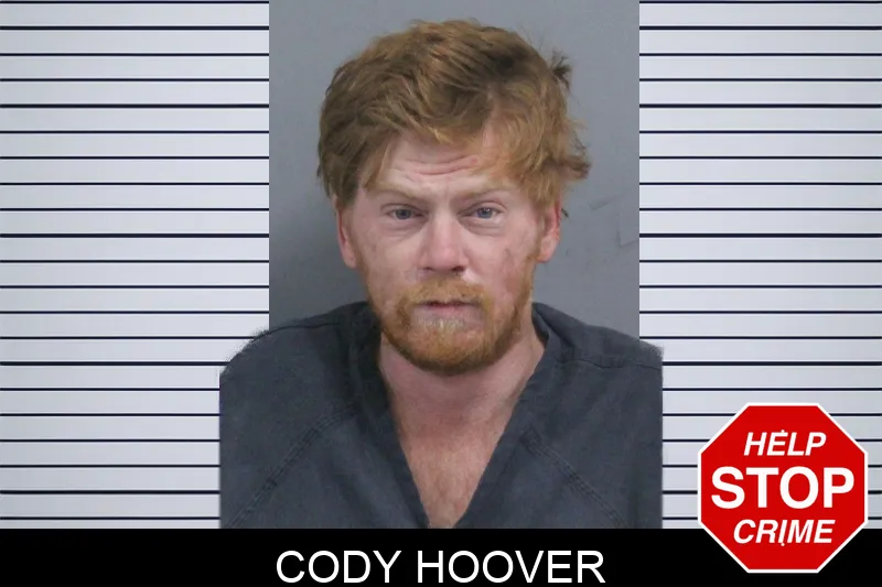 Cody Hoover mugshot