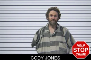 Cody Jones mugshot
