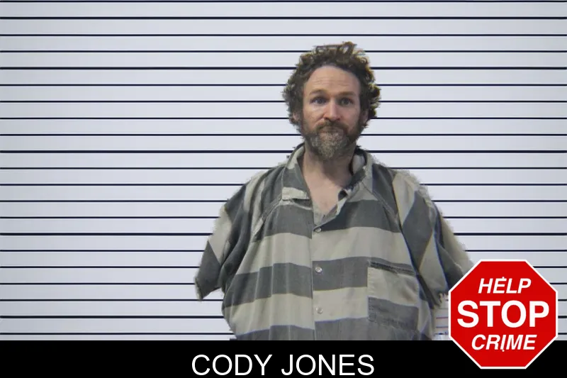Cody Jones mugshot