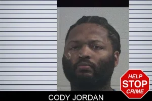 Cody Jordan mugshot