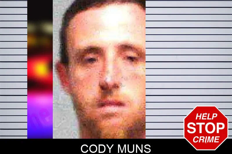 Cody Muns mugshot