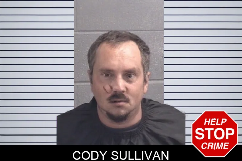 Cody Sullivan mugshot
