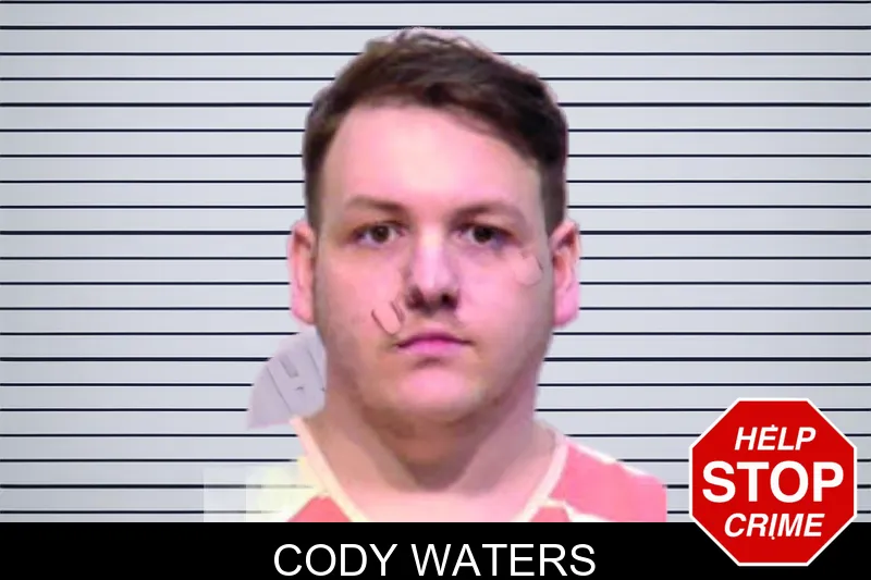 Cody Waters mugshot