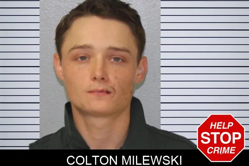 Colton Milewski Mugshots