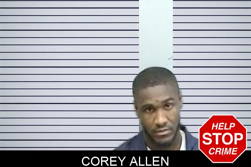 Corey Allen mugshot