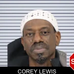 Corey Lewis mugshot