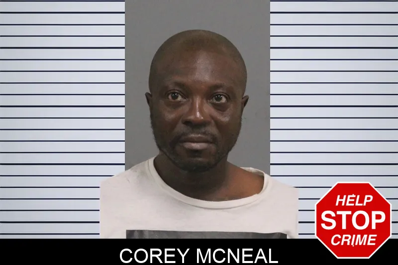 Corey McNeal mugshot