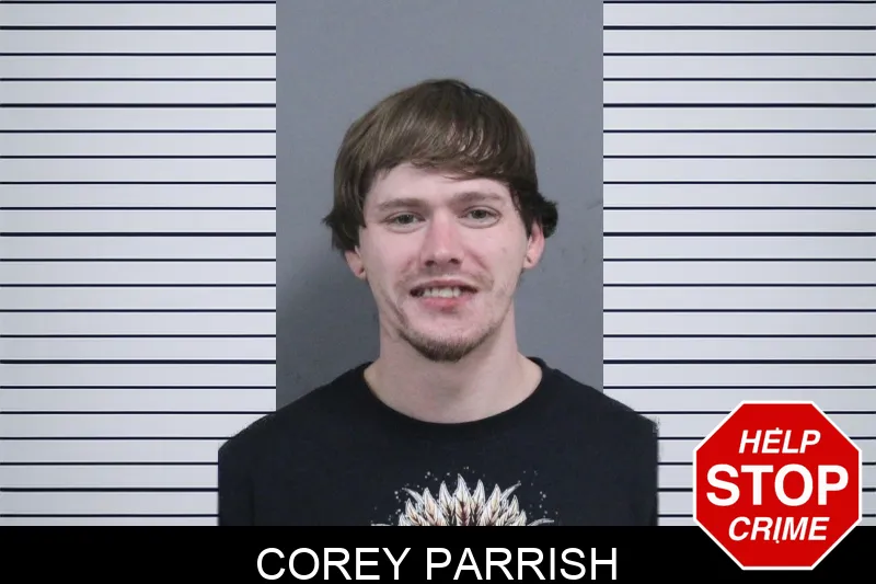 Corey Parrish mugshot