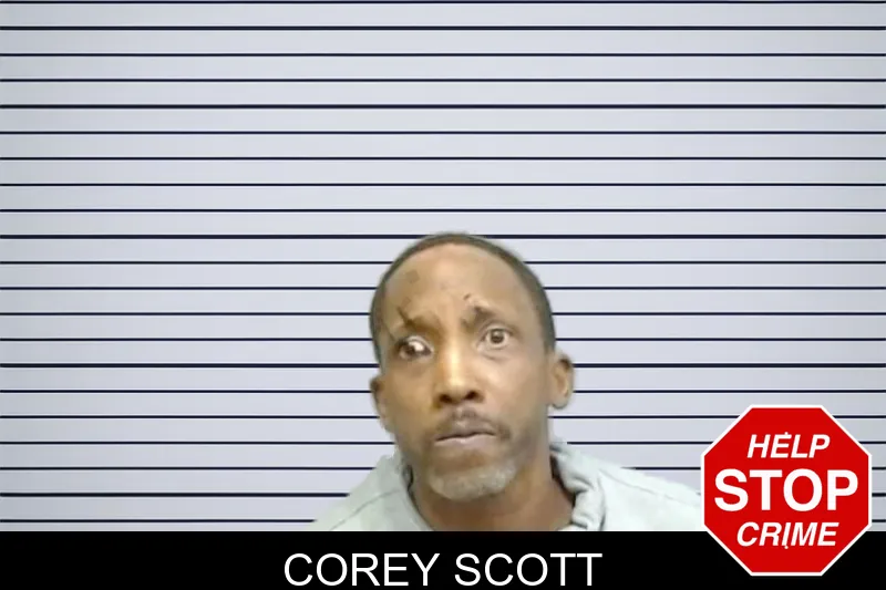 Corey Scott mugshot