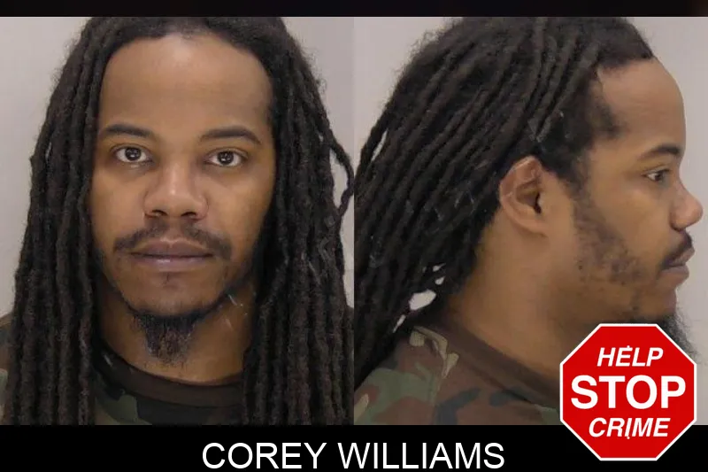 Corey Williams Mugshots