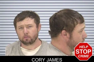 Cory James mugshot