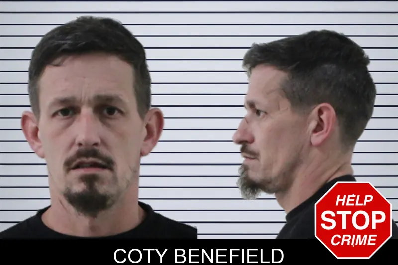 Coty Benefield mugshot