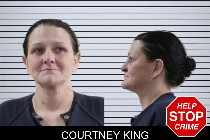 Courtney King mugshot