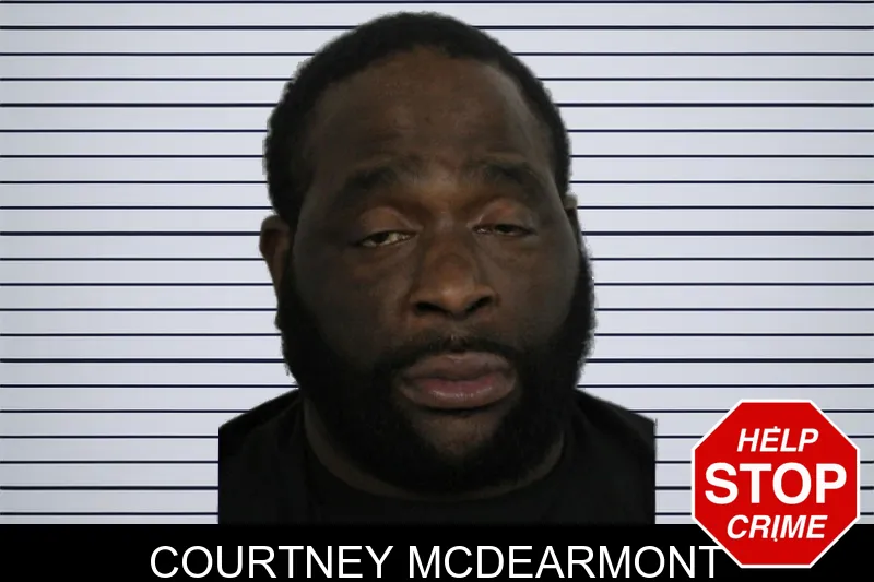 Courtney McDearmont mugshot