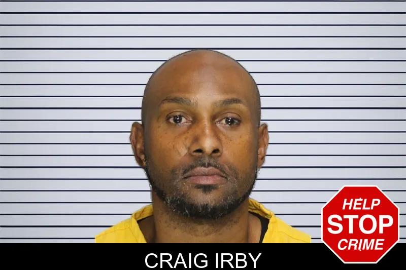 Craig Irby Mugshots